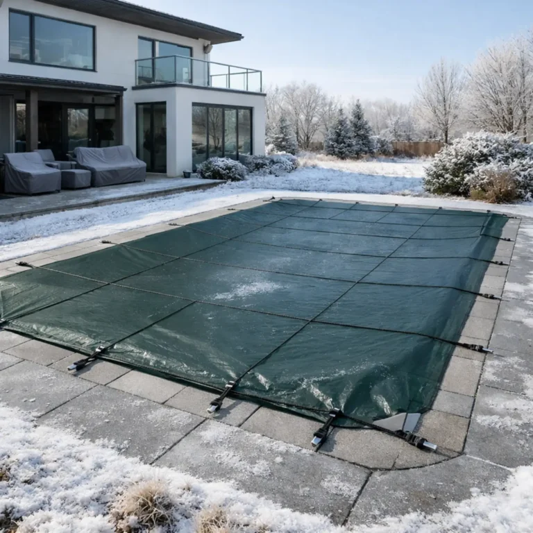 protéger piscine du gel