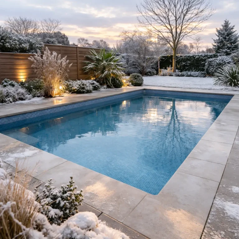 liner piscine hiver