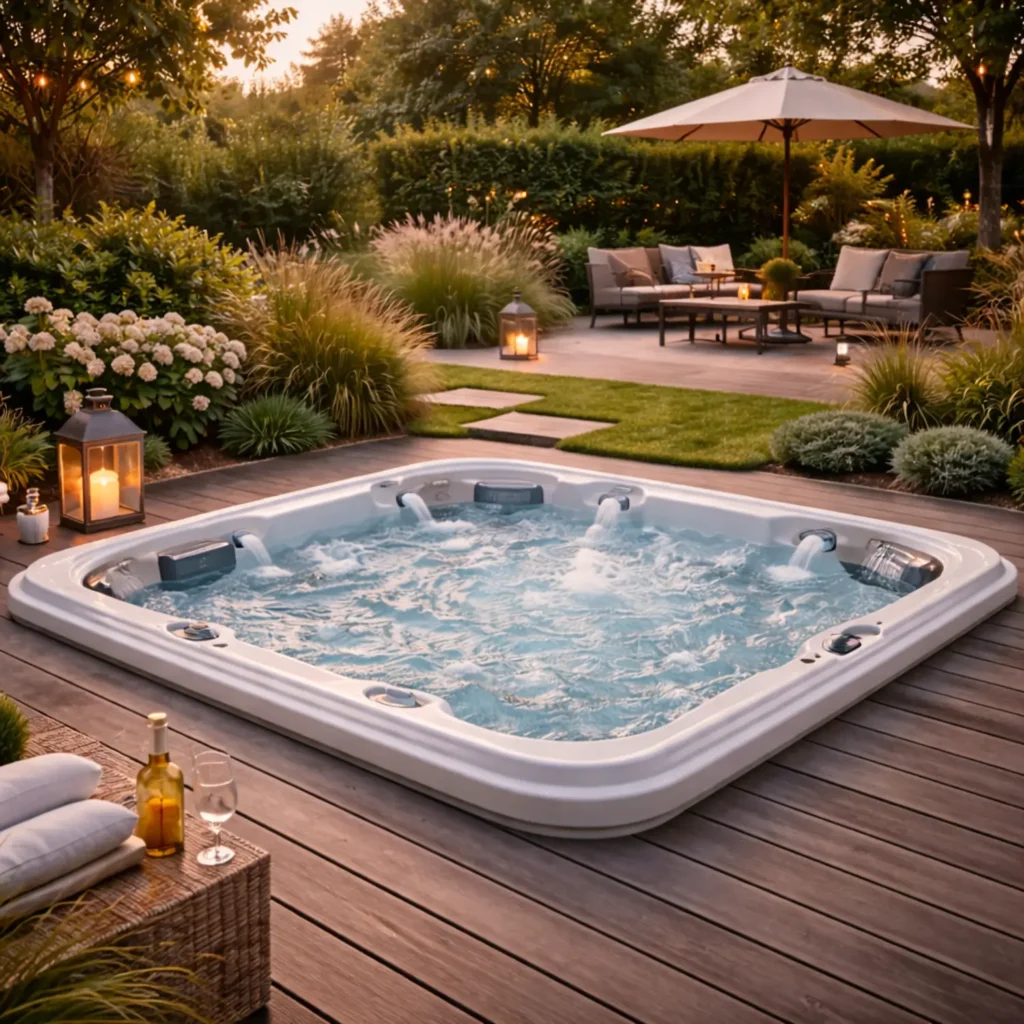 spa exterieur encastre